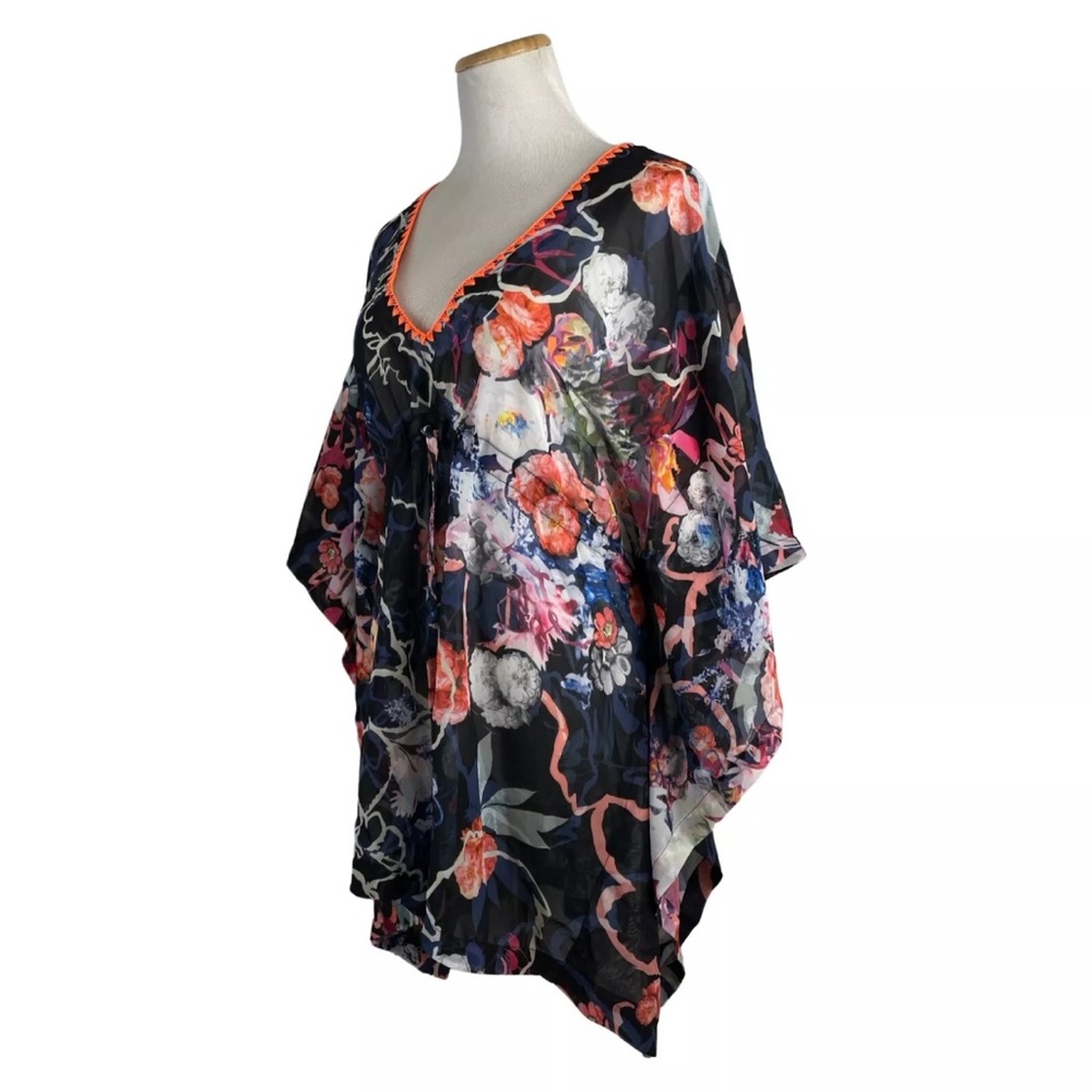 RACHEL Rachel Roy 3 Pc Swim Set Bikini Swimsuit & Matching Coverup - Picture 9 of 13
